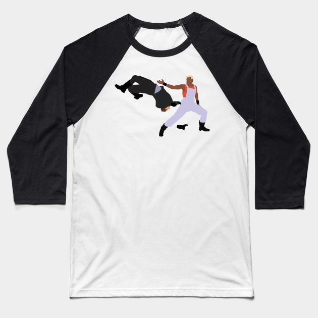 Simon Phoenix Baseball T-Shirt by FutureSpaceDesigns